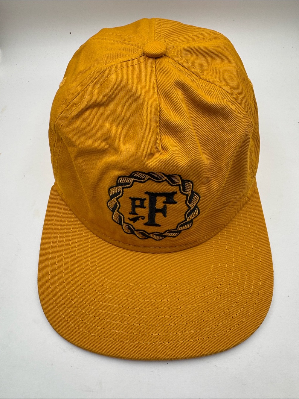 pFriem Family Brewers Hood River Oregon Mustard Strapback Hat Cap Craft Beer